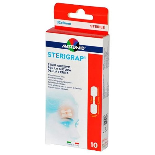 MASTER AID Sterigrap sebtapasz 32x8mm 10x