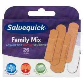 Salvequick sebtapasz Med Family mix 26x