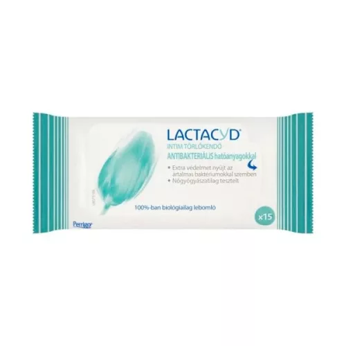Lactacyd Femina intim tisztasági kendő 15x
