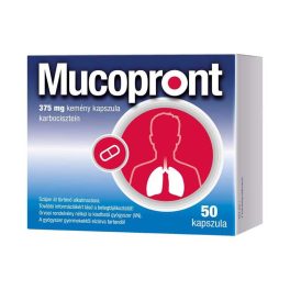 Mucopront 375 mg kemény kapszula 50x