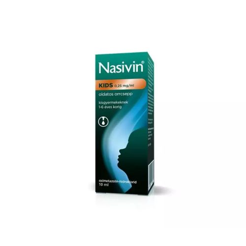 Nasivin Kids 0,25% mg/ml oldatos orrcsepp 1x10ml