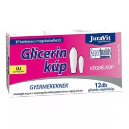 Jutavit Glicerin végbélkúp Gyermek 12x