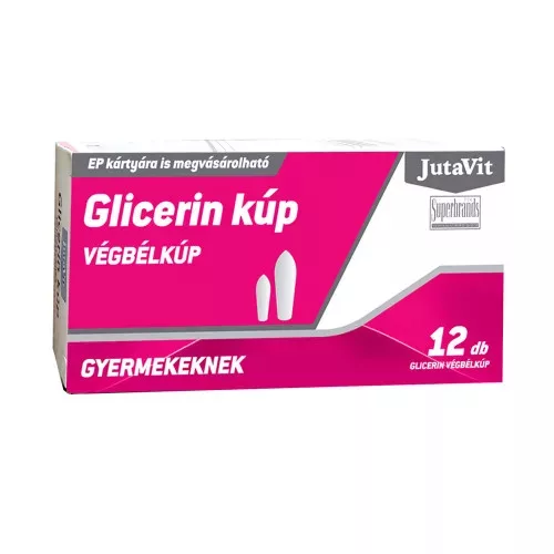 Jutavit Glicerin végbélkúp Gyermek 12x