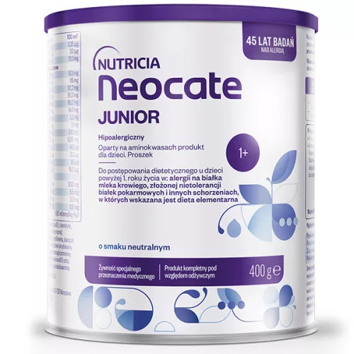 Neocate Junior ízesítetlen spec.gyógy.élelm. 1x400g