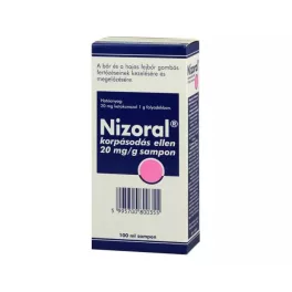 Nizoral 20 mg/g sampon korpásodás ellen 100ml