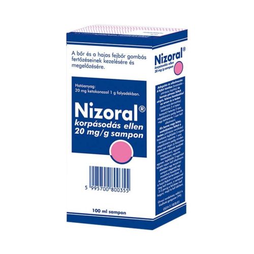 Nizoral 20 mg/g sampon korpásodás ellen 100ml