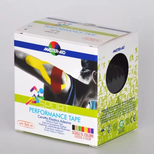 MASTER AID Sport tapasz 5cmx5m fekete