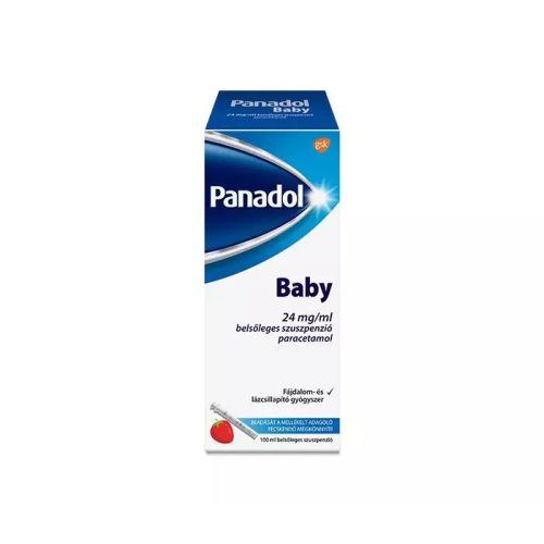 Panadol Baby 24 mg/ml belsőleges szuszpenzió 100ml