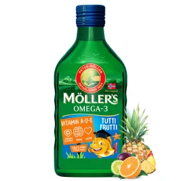 Möllers Omega 3 halolaj gyermek tutti-frutti 250ml