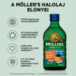 Möllers Omega 3 halolaj gyermek tutti-frutti 250ml
