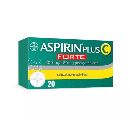 Aspirin Plus C 800 mg/480 mg FORTE pezsgőtabletta 20x