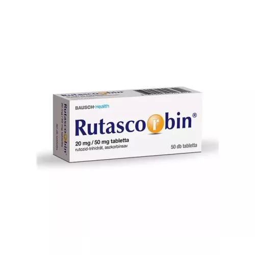 Rutascorbin 20 mg/50 mg tabletta 50x