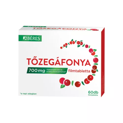 Béres Tőzegáfonya filmtabletta 60x
