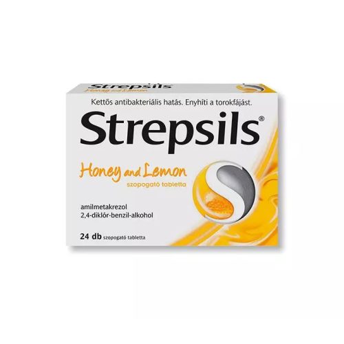 Strepsils Honey and lemon tabletta 24x