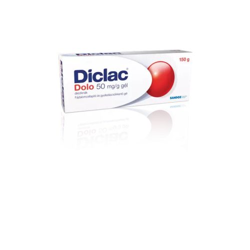 Diclac Dolo 50 mg/g gél al.tubus PE kupakkal 150g