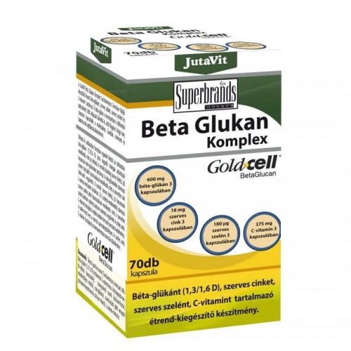 JutaVit Beta-Glucan Komplex kapszula 70x