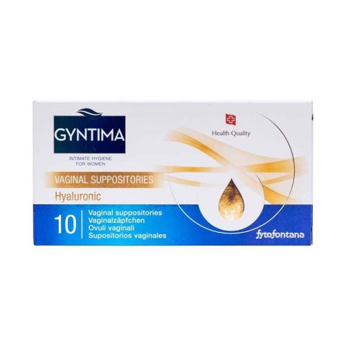 Gyntima hüvelykúp Hyaluronic 10x