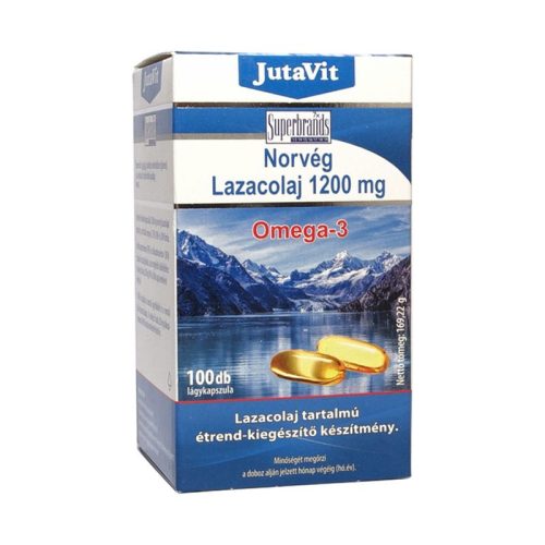 Jutavit Norvég Lazaco Omega-3 kapszula 100x