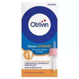 Otrivin 0,5 mg/ml oldatos orrcsepp Gyermek 10ml