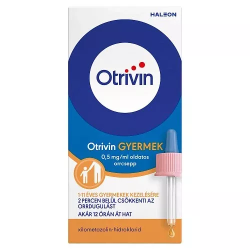 Otrivin Gyermek 0,5 mg/ml oldatos orrcsepp 10ml