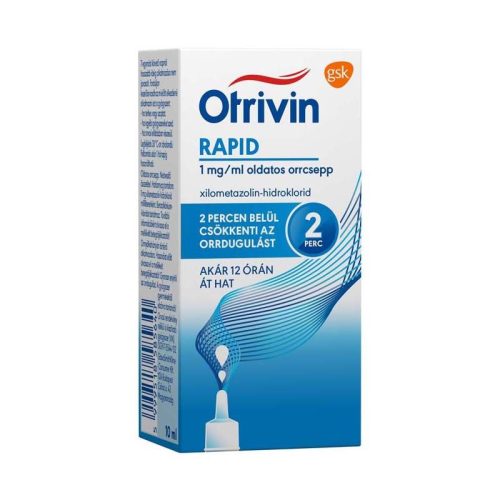 Otrivin Rapid 1 mg/ml oldatos orrcsepp (0,1%) 10ml