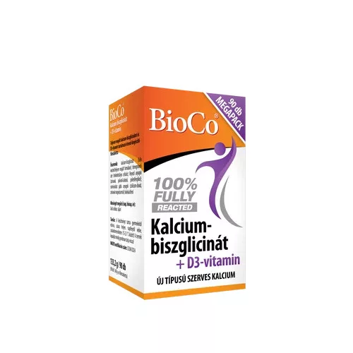 Bioco Kalcium biszglicinát D3 filmtabletta Megapac 90x