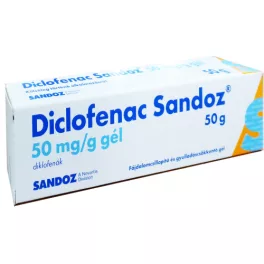 Diclofenac Sandoz 50mg/g gél 50g