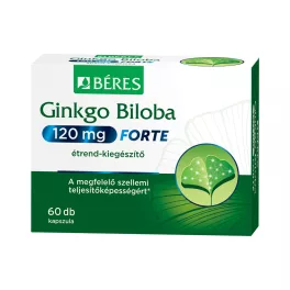 Béres Ginkgo Biloba 120 mg Forte kapszula 60x