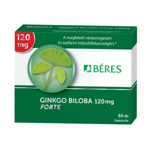 Béres Ginkgo Biloba 120 mg Forte kapszula 60x