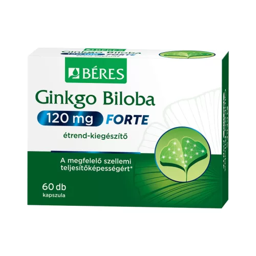 Béres Ginkgo Biloba 120 mg Forte kapszula 60x