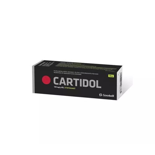 Cartidol 100 mg/g gél 1x 50g al tubusban