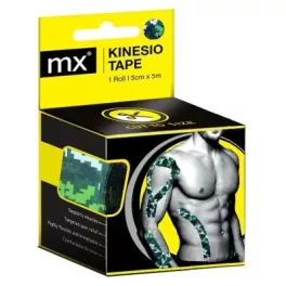 MX kineziológiai tapasz 5m x 5cm terepszínű 1x