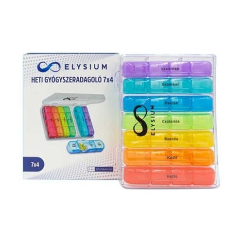 Elysium heti gyógyszeradagoló - 7x4 1x