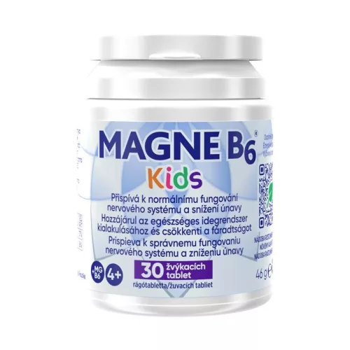 Magne B6 Kids étrendkiegészítő rágótabletta 30x