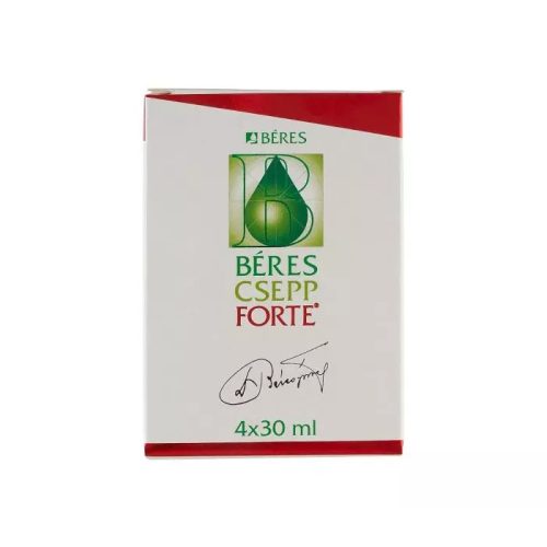 Béres Csepp Forte belsől.old.cseppek csepp.betét 4x30ml