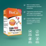 BioCo Lizin Max 1000 mg tabletta 100x