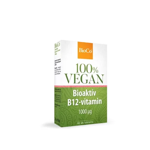BioCo Bioaktív Vegan B12 1000 mcg tabletta 90x