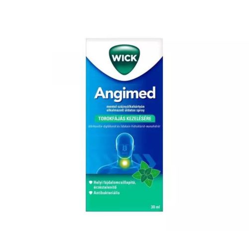 Angimed/Angised mentol oldatos spray+pumpa 30ml