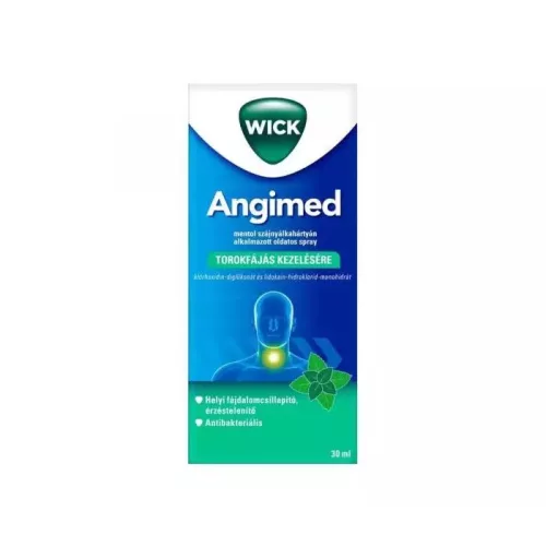 Angimed/Angised mentol oldatos spray+pumpa 30ml
