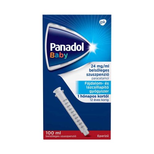 Panadol Baby 24mg/ml belsőleges szuszpenzió/42 100ml