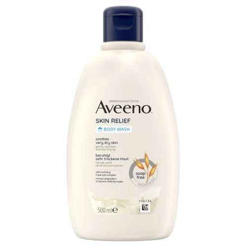 Aveeno Skin Relief hidratáló tusfürdő illatmentes 500ml