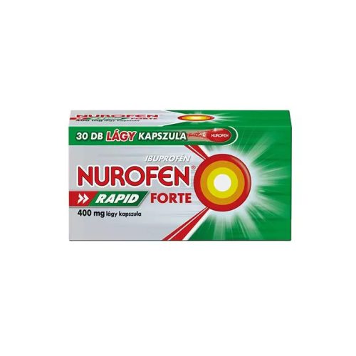 Nurofen Rapid Forte 400 mg lágy kapszula 30x