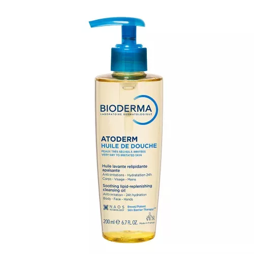Bioderma Atoderm olajtusfürdő pumpás 200ml
