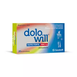 Dolowill Rapid Forte 684 mg filmtabletta /13 20x