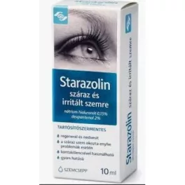 Starazolin szemcsepp száraz irritált szemre 10ml
