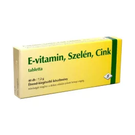 E vitamin Szelén Cink tabletta 40x