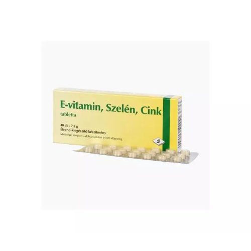 E vitamin Szelén Cink tabletta 40x