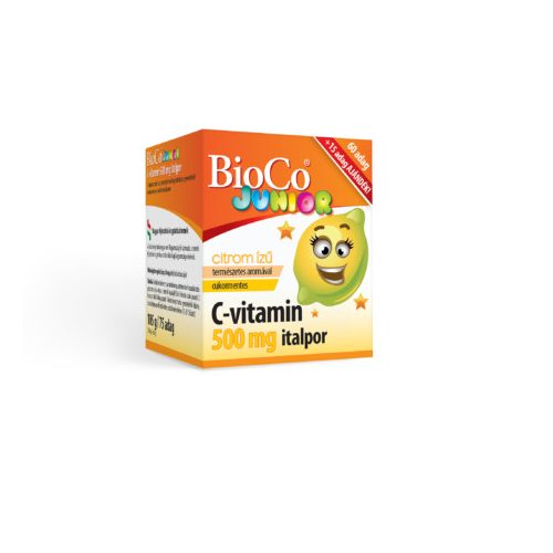Bioco C-vitamin 500 mg JUNIOR italpor 75x1,4g