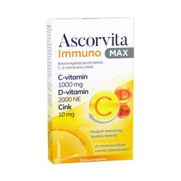 Ascorvita Immuno MAX bevont tabletta 30x
