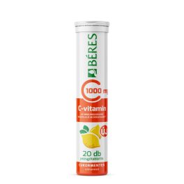 Béres C-vitamin 1000 mg cukorm. pezsgőtabl. citrom 20x